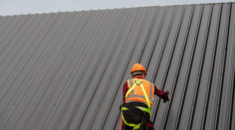 Professional metal roof installation services in Keller, TX